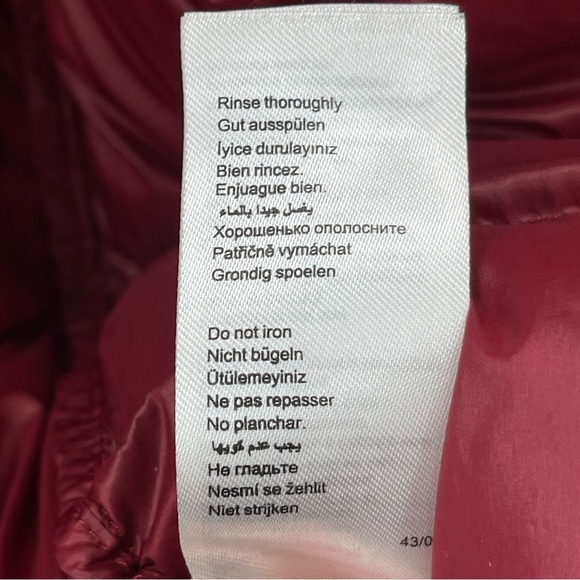 Mavi Down Feather Lightweight Puffer Full Zip Streetwear Preppy Ski Jacket XXL - Picture 11 of 11